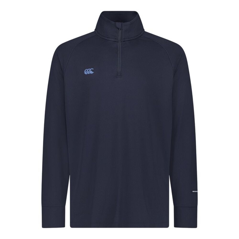 Canterbury Mens Tempo+ Quarter Zip Training Top / India Ink